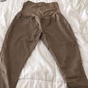 Brown maternity pants, size XL!